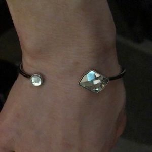 Swarovski crystal bracelet and earrings